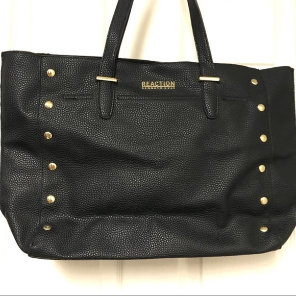 Reaction Kenneth‎ Cole faux leather satchel purse - Picture 1 of 7